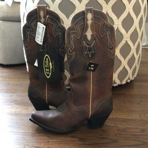 NWT JB Dillon Cowboy Boots